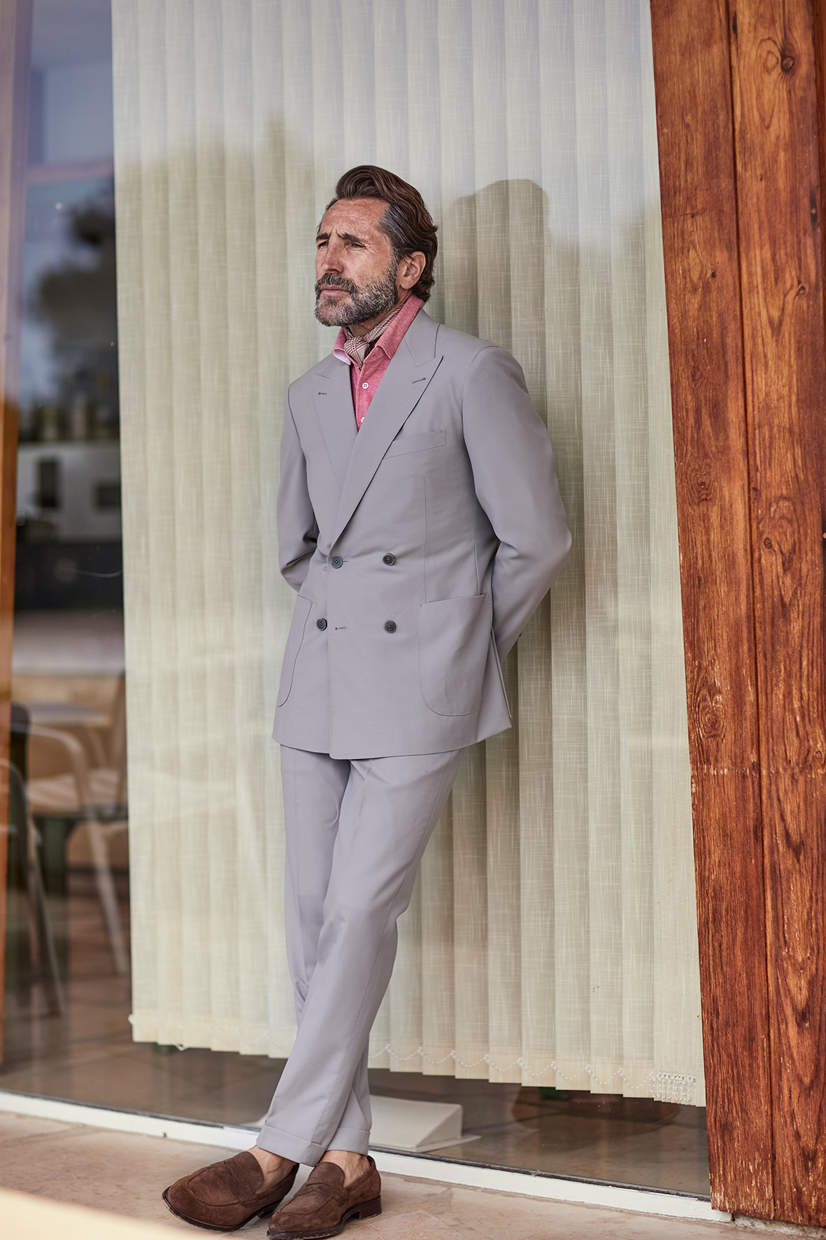&#039;&#039;Jacques&#039; fresco summer D.B Suit | tailorable