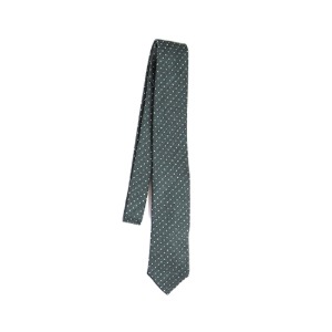 Stefano bigi spot silk blended wool tie | tailorable
