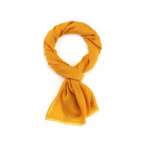 Piacenza CHIC cashmere scarf yellow | tailorable