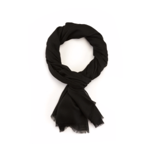Piacenza CHIC cashmere scarf Black | tailorable